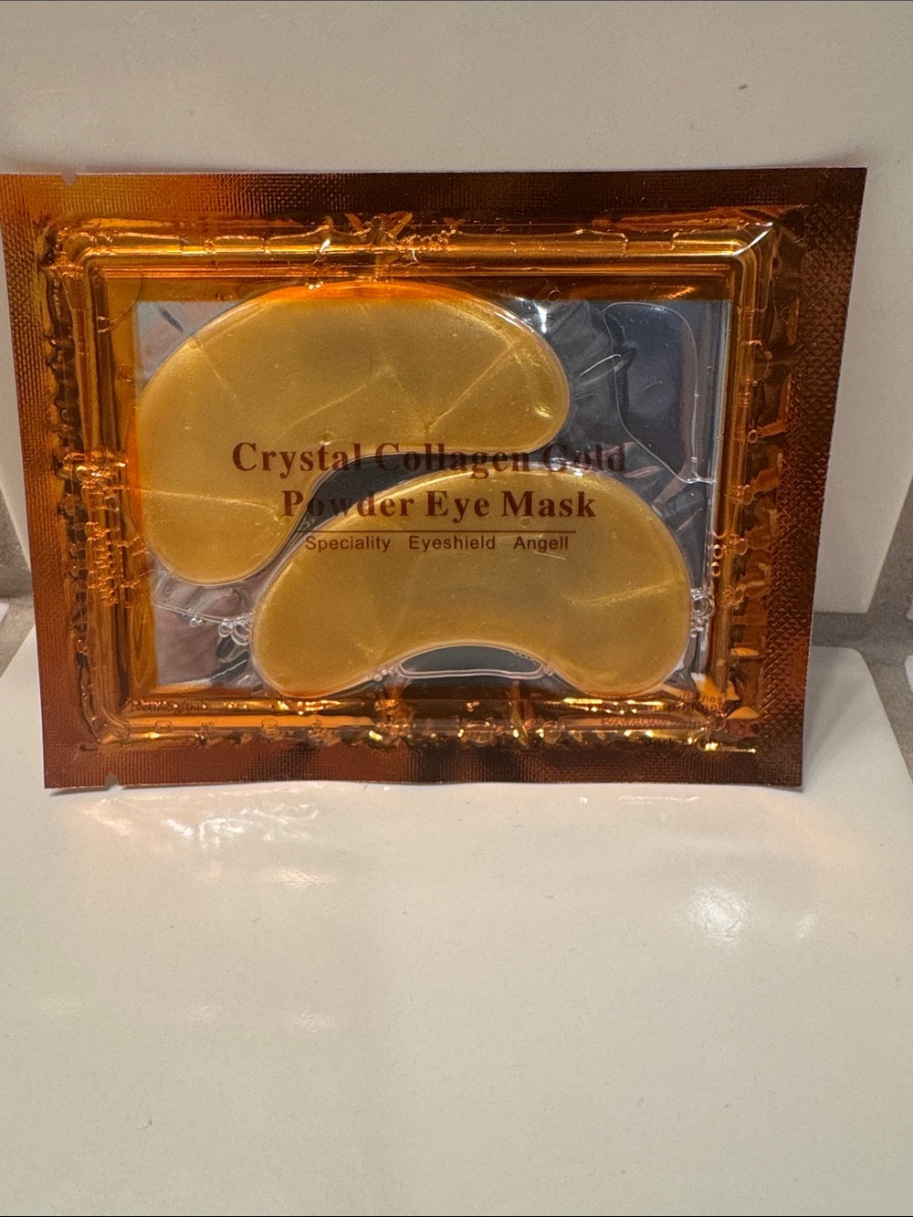 Crystal Collagen Gold Powder Eye Mask - Gold Under-Eye Patches